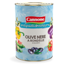 Olivy černé krájené Cannone 4kg